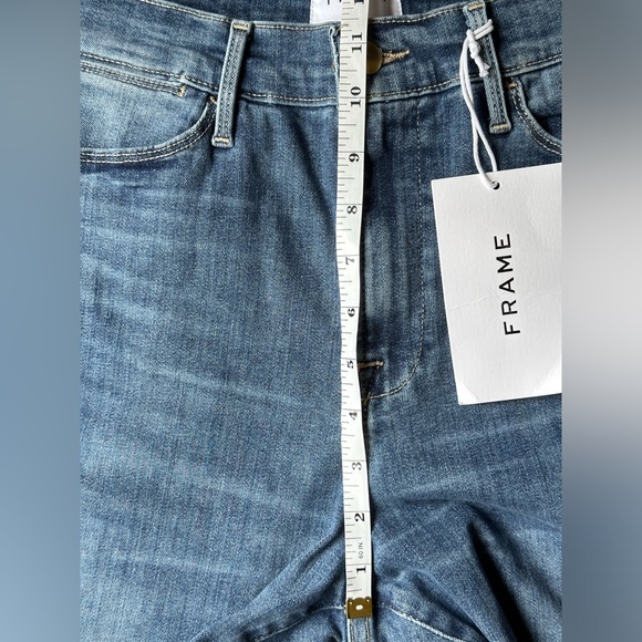 Frame Denim Le High Straight in Eros size 32 NWT - Picture 10 of 12
